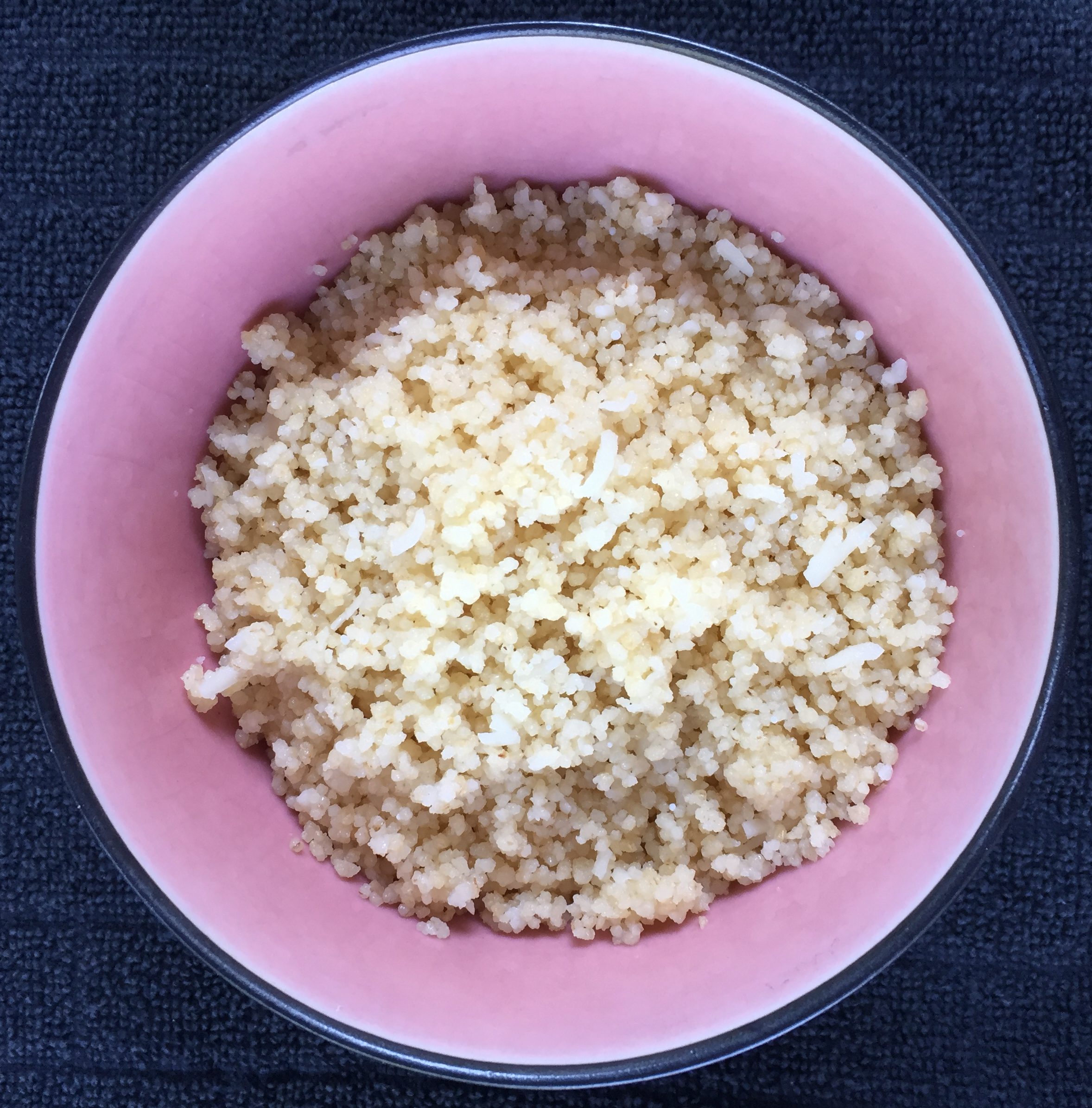 Couscous with Romano Cheese